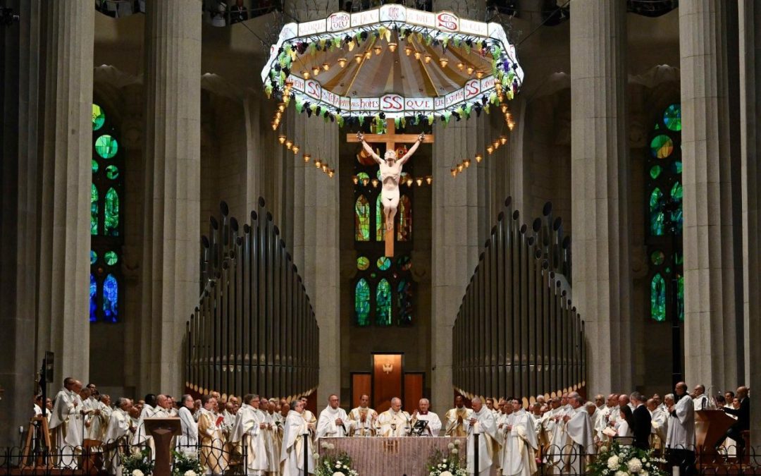 Pope Leo at the Sagrada Família underscores need to work for peace