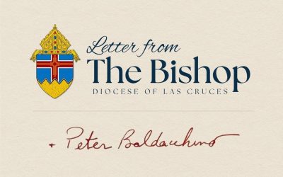 Letter from the Bishop – September 26, 2026